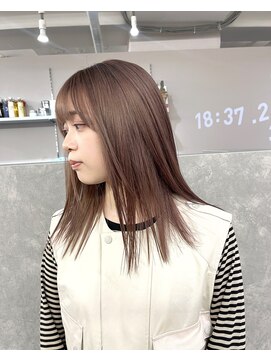 レアル 天王寺 阿倍野(REAL) ミルクティーブラウン