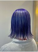 シルバーグレー×バイオレット