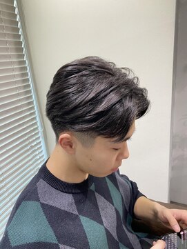 アルカナ 明治神宮前原宿(ARCANA) ウルフアッシュブラックカルマパーマ