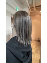 トクテ 吉祥寺(tokute)&nbsp;グレージュカラー/ボブウルフ/黒髪/ココアベージュ