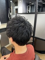 クロムトウキョウ ザ バーバー 新宿本店(CHROM TOKYO the Barber)&nbsp;アップバング