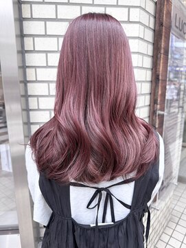 ラック 本厚木店(LUCK) ブリーチなしレッド/ブリーチなし/オージュア/本厚木