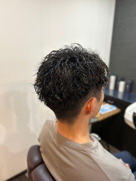 レ ギャルソン 仙台店(Les Garcons) 仙台/ツイストスパイラルパーマ/ツーブロック/ショート