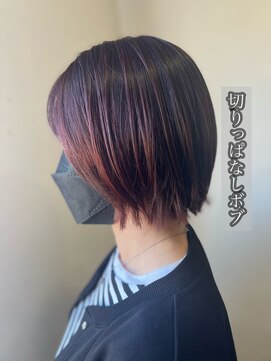 アバディブロス(Abadi Bros) 切りっぱなしボブ