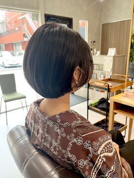 ベルプロッドバイアルター 千葉(bel. prod by aL-ter) ショートボブ　前髪/アンブレラカラー/こなれミディ村田［千葉］