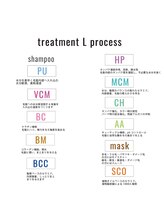 【standard】cut + care color/perm + treatment L