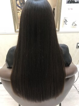センスオブヘアー(Sense of hair)の写真/《八幡東区祇園》手触りなめらか理想のストレートヘアーに◇くせ/うねり/乾燥でお悩みの方必見！