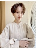 Lond.海気　ハンサムショート　ニュアンスパーマ