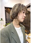 ボブパーマミニボブパーマくせ毛風パーマブリーチパーマ