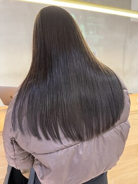 ローレン(LOREN) 透明感髪質改善ベージュダブルカラーミルクティーグレージュ