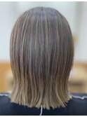 切りっぱなしボブ