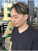 MEN'SHAIRウルフカルマパーマメンズショートイージーパーマ
