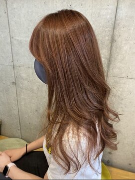 ワークス 下北沢(WORKS) ピンクアッシュシークレットハイライト