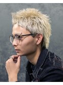 ザクザクスパイキーショートザクザクアップバングショート