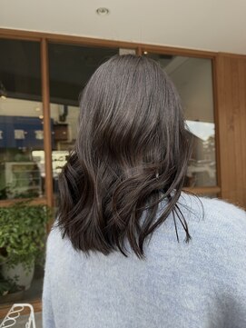 ディーセットヘアー(D-set hair) 暗めオリーブグレージュ