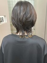 キューズ クラブ(cuz KLUB)&nbsp;ショートウルフインナーカラー