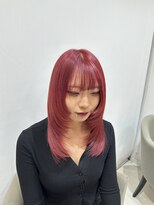 アッシュ 久が原店(Ash)&nbsp;重たく見えずに垢抜ける！可愛すぎる顔周りレイヤー