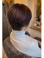 スノードロップ(SNOW DROP)&nbsp;60代女性×ショート×ハイライト