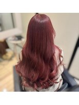 ソレイユ(Soleil)&nbsp;ボルドー/ブリーチなしピンク/ワンカラー/暖色カラー