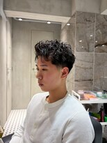 エフエム 離れ 明大前(FM) スパイキーショート&ピンパーマ