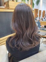 ヘアリゾート粋 リマ 銀座店(lima)&nbsp;透明感ショコラブラウン/ミディアムレイヤー/カール