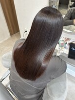 ベル サウス(BHEL south) 津市ロングレイヤーカットハッシュカット透明感カラー重めロング