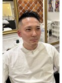 barberスタイル　サイドスウェー