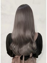 グラムビューティー 足利(gram beauty)&nbsp;20代ブリーチなしカラーショコラグレージュ透明感春カラー
