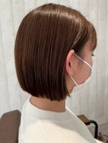 ミレット 竹ノ塚東口店(miret)&nbsp;30代40代50代◎白髪染めリタッチカラー丸みショート竹ノ塚