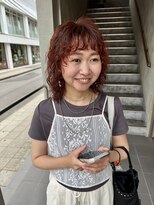 カフネ(CAFUNE)&nbsp;個性を生かしたカジュアルパーマ＆カラー