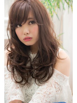 オンリエド ヘアデザイン(ONLIed Hair Design) 【ONLIed】アッシュベージュ×グラマラスカール