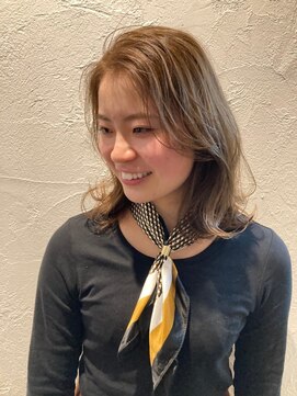 ソレイユ シンサカエ(SOLEIL SHINSAKAE) ブリーチなしで叶える大人かわいい透明感ベージュ☆