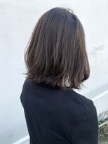 ヘアデザイン ソラ(Sola) ふわっとレイヤーくびれボブ×ナチュラルアッシュブラウン