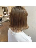 切りっぱなしボブ