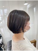 抜け感ショートボブ