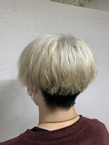 アジールヘア 所沢プロペ通り店(agir hair)&nbsp;ホワイトブロンドカラー