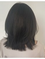★廣中優奈★大人女子のマットグレー 髪質改善