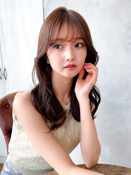 アフロート ルヴア(AFLOAT RUVUA) るなstyle ナチュラルで可愛いくびれヘア シースルー前髪 新宿