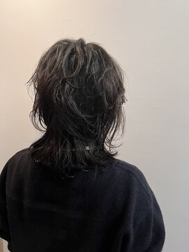 ピュアソウル(Pure Soul) ニューヨークドライカット★パーマ×マッシュウルフ［渋谷］