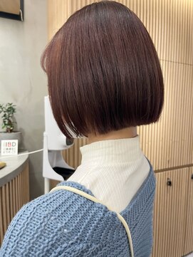 ロンドプロフィール 浦和(Lond profil) 【ワンランク上のボブ】切りっぱなしボブペールベージュ【浦和】