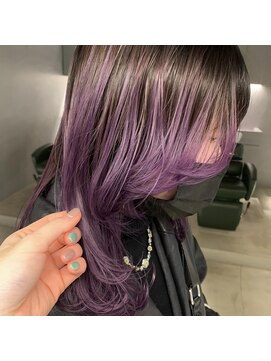 リール(rire) purple color