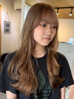 キラ 原宿(KILLA)&nbsp;ミルクティーベージュ/小顔くびれヘア/レイヤーカット