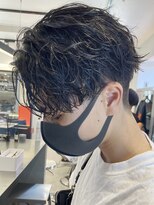 ウェイビーエフティフィフス 横浜西口(WAVEY ft.fifth)&nbsp;ツイストスパイラルパーマメンズパーママッシュウルフフェード