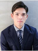【unica緑地公園】ビジネスマンメンズツーブロックサイドパート