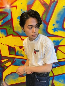 フュー 新小岩(few.) ハイライト/マッシュパーマ/ウルフ/アッシュブラック[新小岩駅]