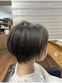 ショートボブ髪質改善白髪染めハイライト20代30代40代東久留米