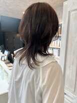 キャアリー(Caary)&nbsp;福山人気マッシュウルフ個性派ウルフレイヤーカット顔まわり小顔