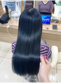 ブルーブラック×髪質改善トリートメント