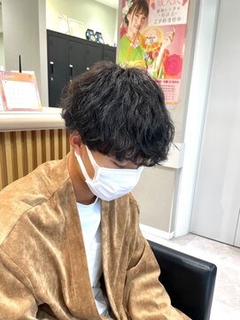 ルクス(Luxs) 【マッシュ×波巻きパーマ】