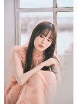 ユニックス 赤羽店(UNIX)&nbsp;ツヤサラストレート　小顔　薄めバング　大人可愛い